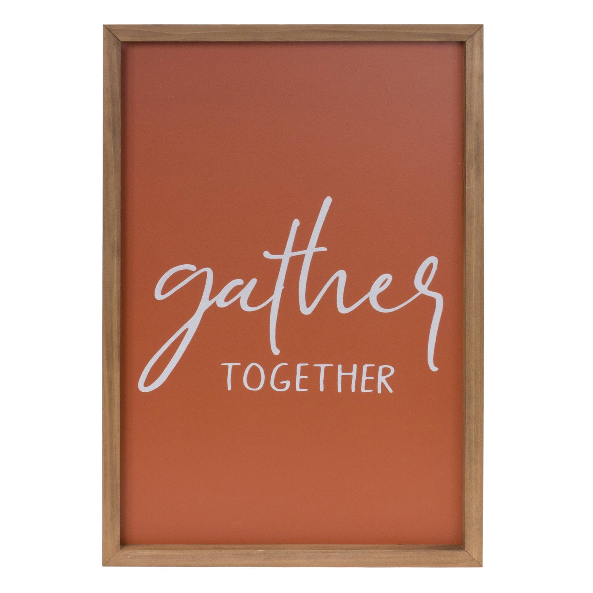 gather  
together