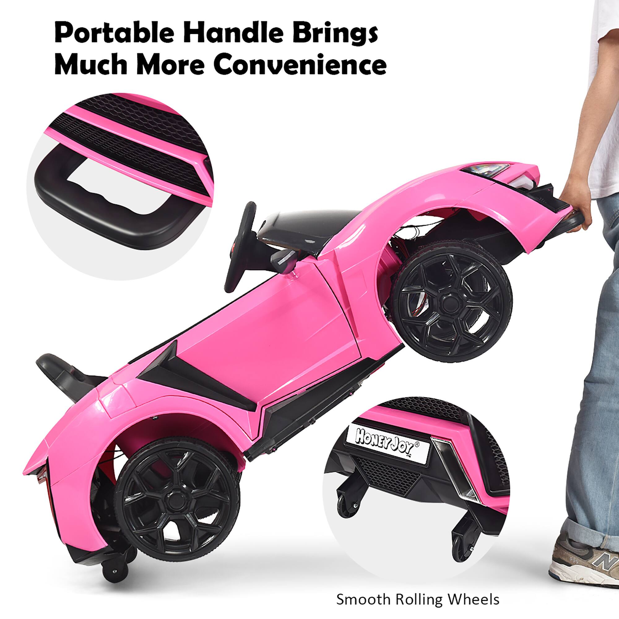 Portable Handle Brings Much More Convenience
Smooth Rolling Wheels