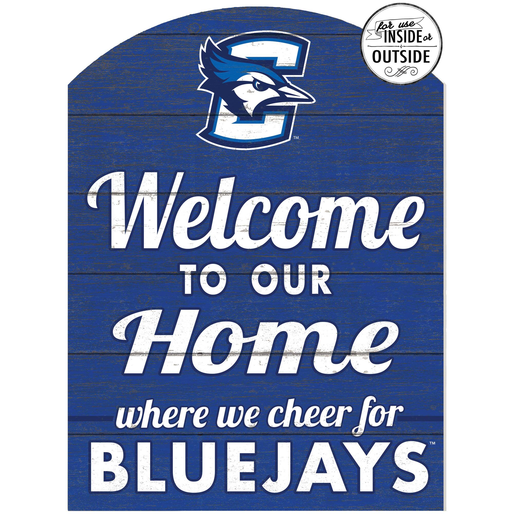 Blue Creighton Bluejays 16'' x 22'' Marquee Sign
