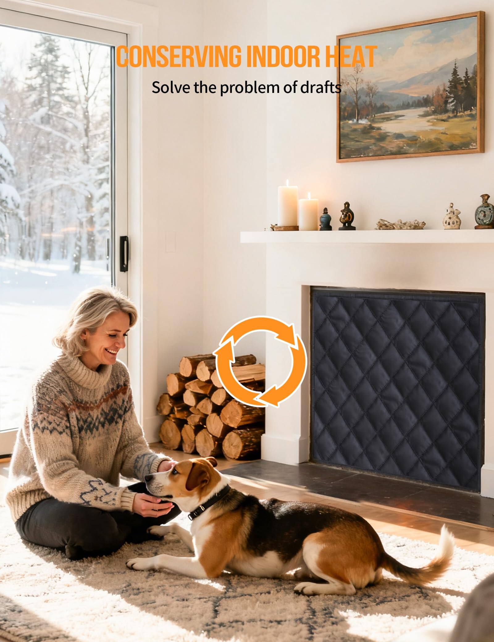 CONSERVING INDOOR HEAT  
Solve the problem of drafts