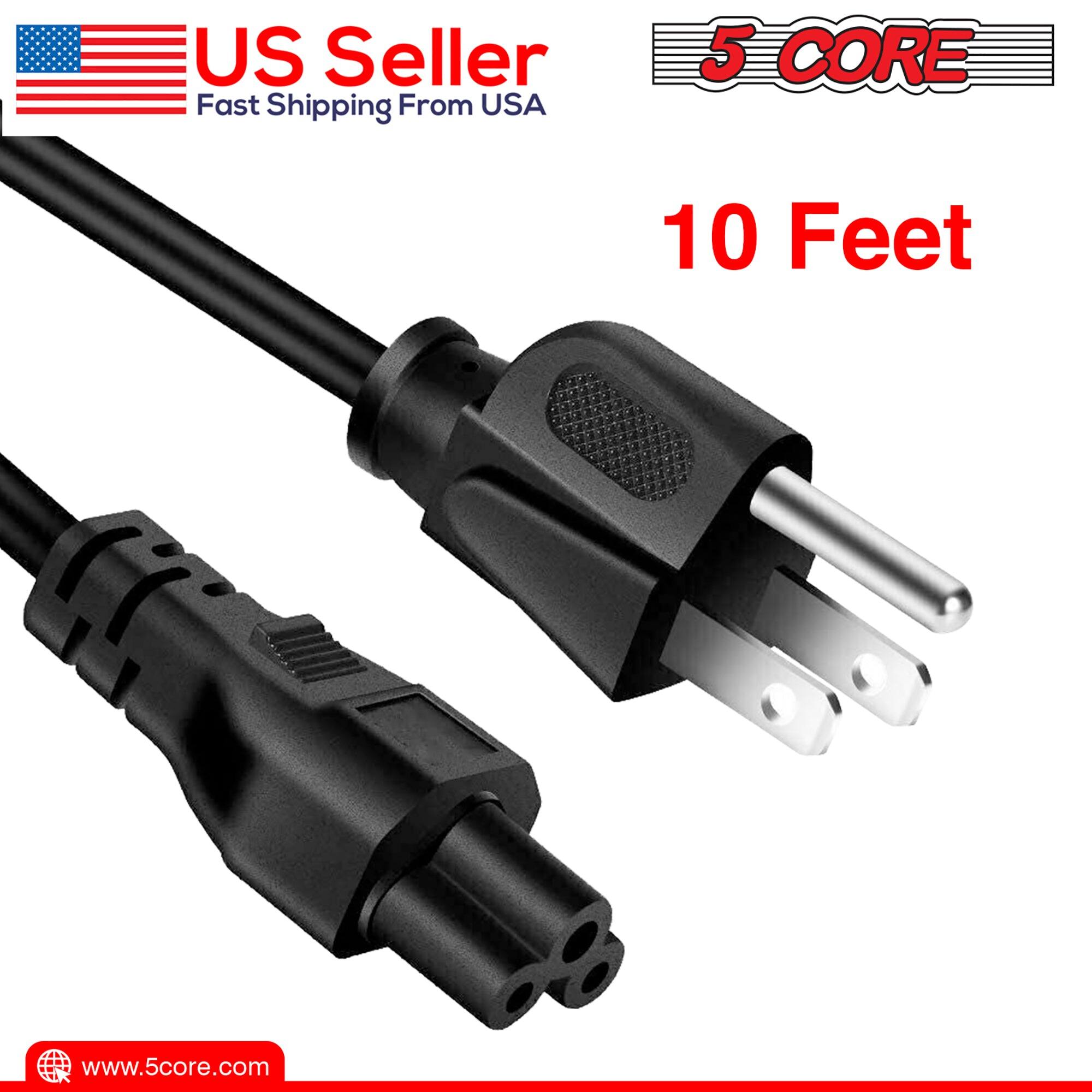 US Seller Fast Shipping From USA 5 CORE 10 Feet @ www.5core.com
