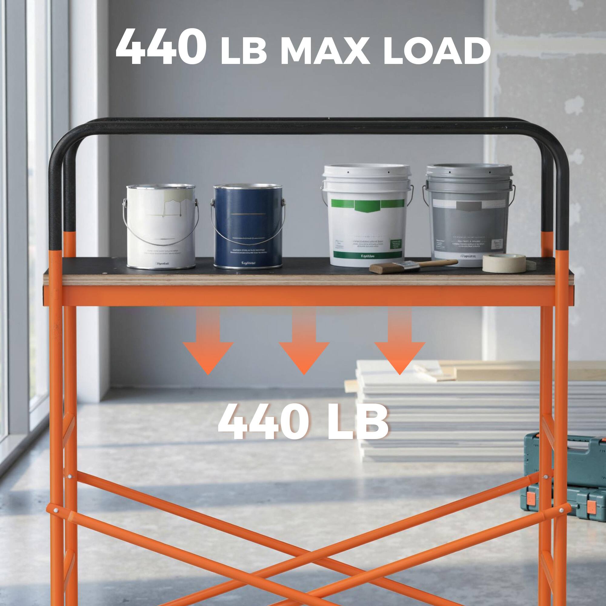 440 LB MAX LOAD

440 LB