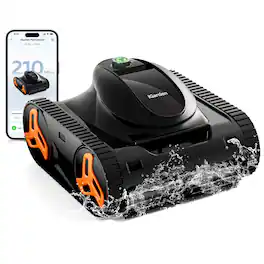 (2026 NEW) iGarden Robotic Pool Cleaner KN Series, 210-Min Runtime, Smart 3D Navigation