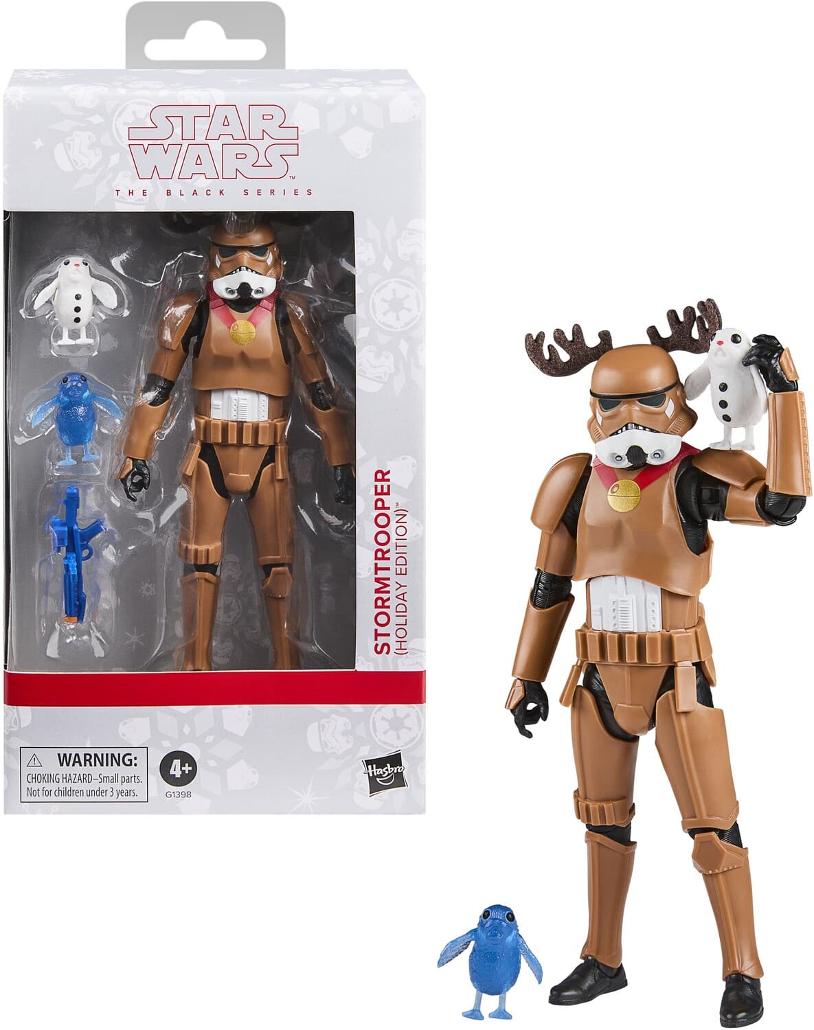 Hasbro - Star Wars - Black Series - Stormtrooper (Holiday Edition) Action Figure - COLLECTIBLES - Multicolor