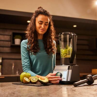 Braun 10 Speed 1200W 61 fl. oz. TriForce Power Blender Black Braun 10 Speed 1200W 61 fl. oz. TriForce Power Blender Black