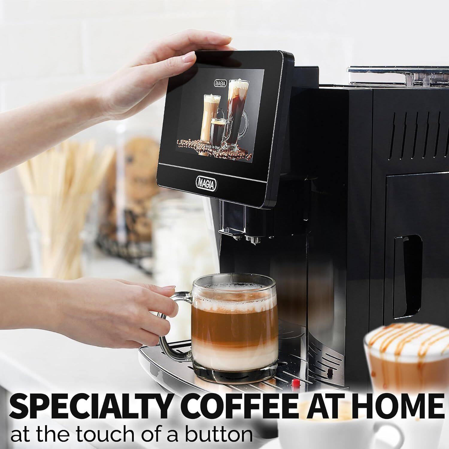 MARA MAGIA SPECIALTY COFFEE AT HOME at the touch of a button