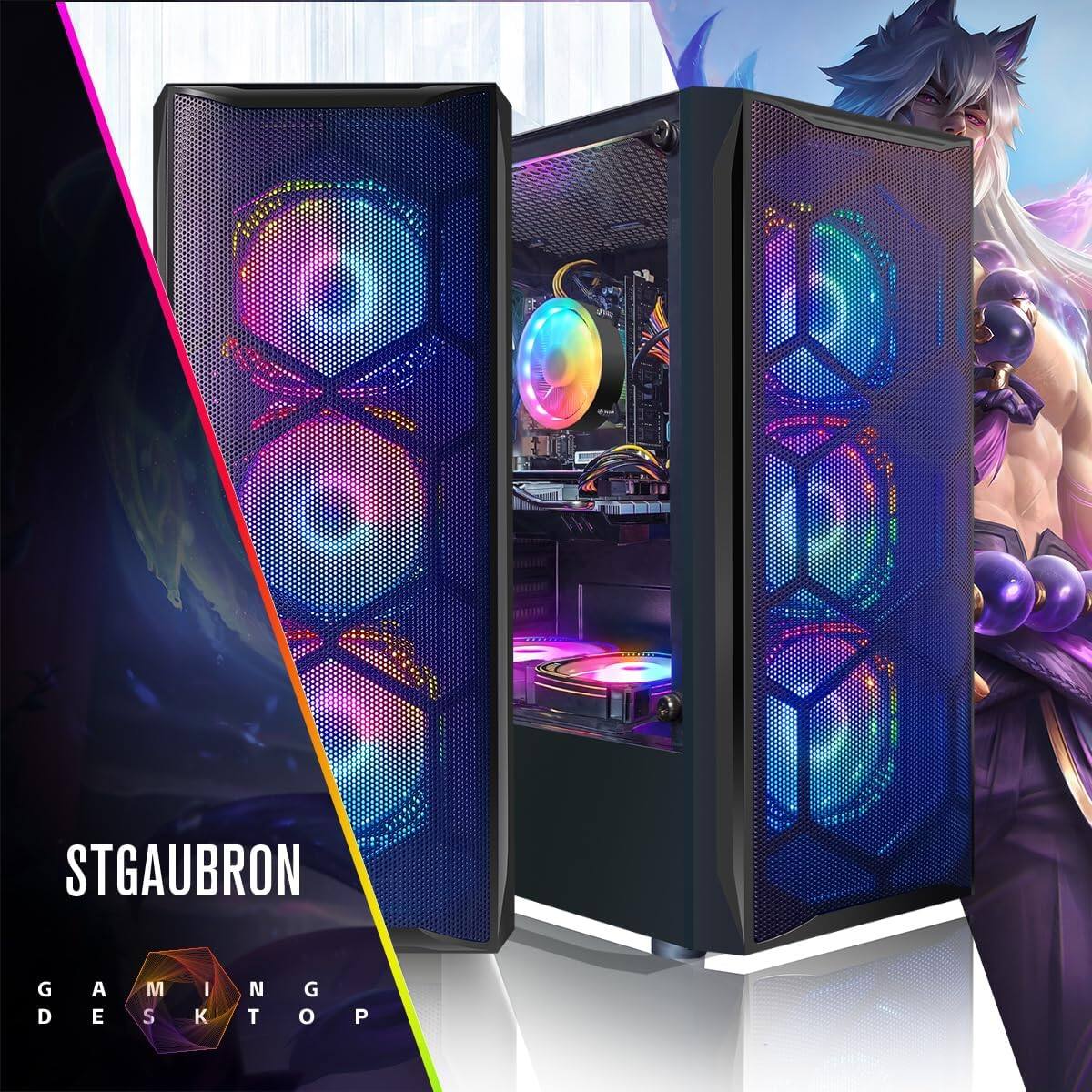 STGAUBRON GAMING DESKTOP SKTOP