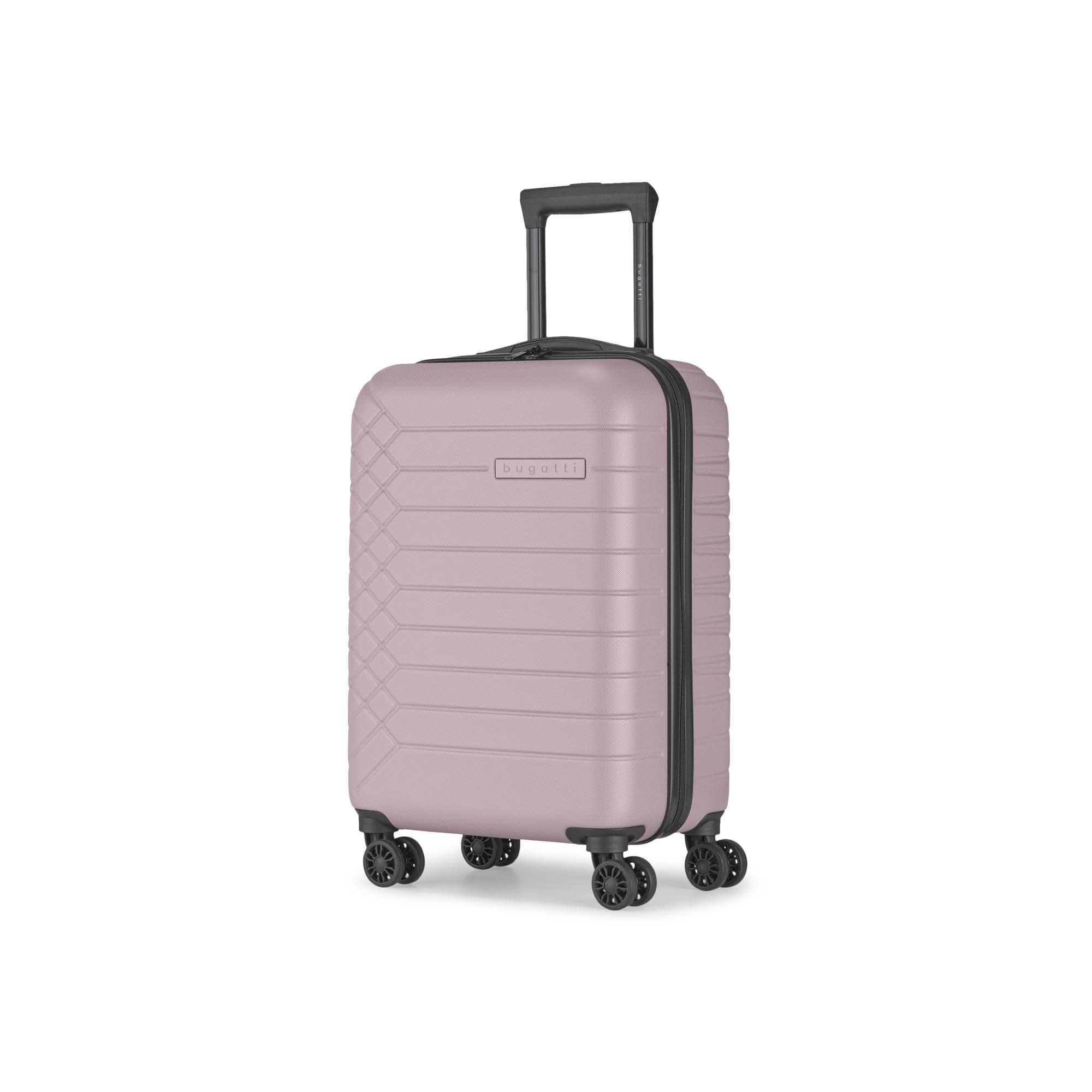 Angle. Bugatti - Bugatti Mecca 2 Piece Hardside Set Luggage - LILAC.