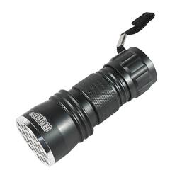 HQRP - 21 LED UV Blacklight Flashlight 390-395 nm - Hotel Room Inspection, Pet Urine, Leak, Scorpion Detection