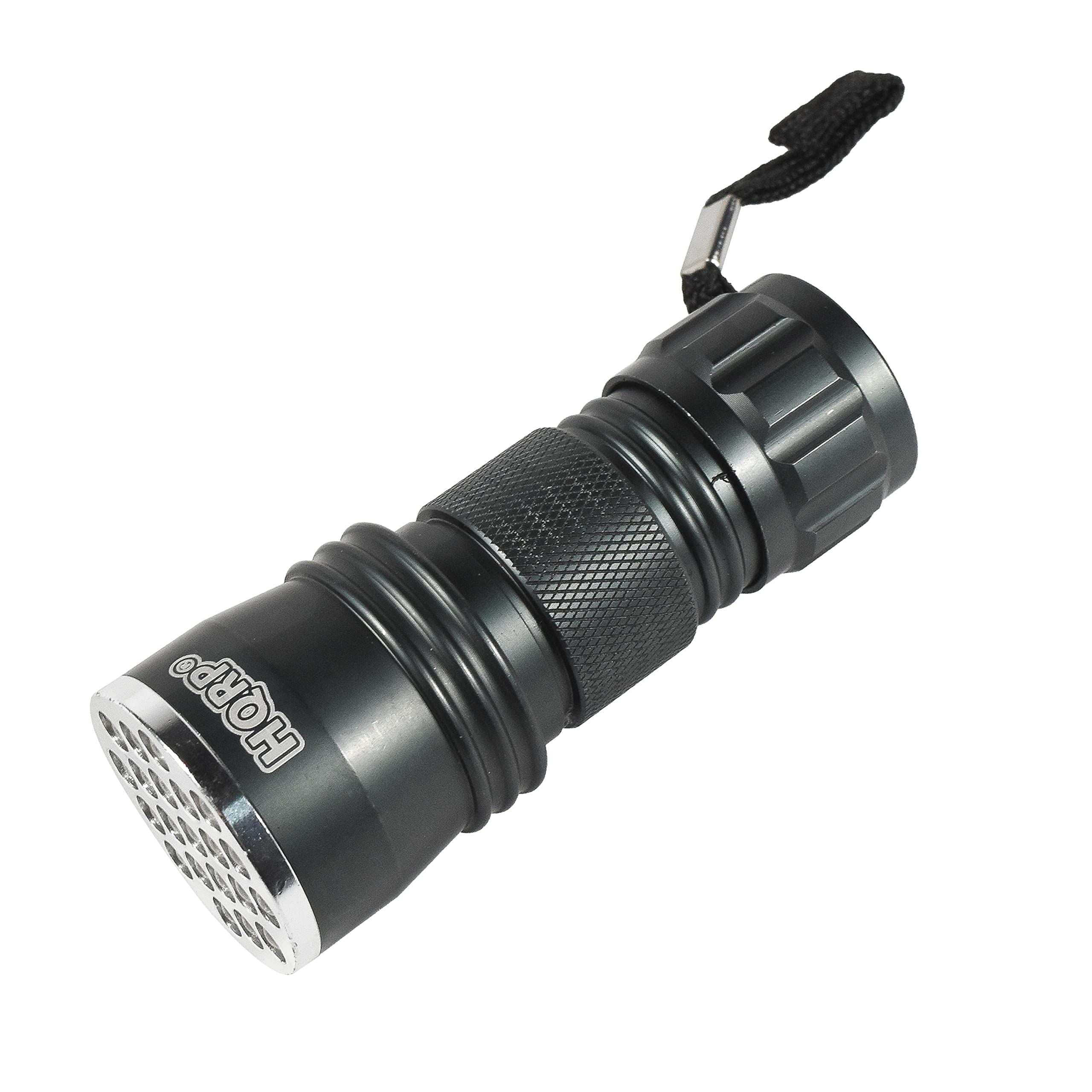 Front. HQRP - 21 LED UV Blacklight Flashlight 390-395 nm - Hotel Room Inspection, Pet Urine, Leak, Scorpion Detection.