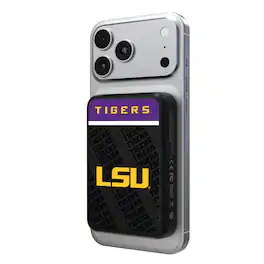 Keyscaper - LSU Tigers Endzone Plus Wireless Power Bank - Multicolor