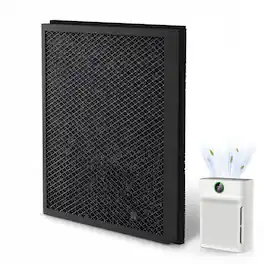 Replacement Filter Compatible for Teendow AP300A Air Purifier, True-HEPA Activated Carbon Filter, 1 Pack - White