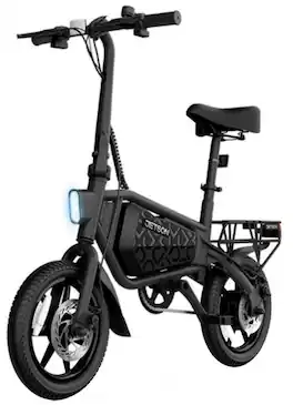 Jetson - Bolt Pro Max eBike with 25 miles Max Operating Range & 15.5 mph Max Speed - Black