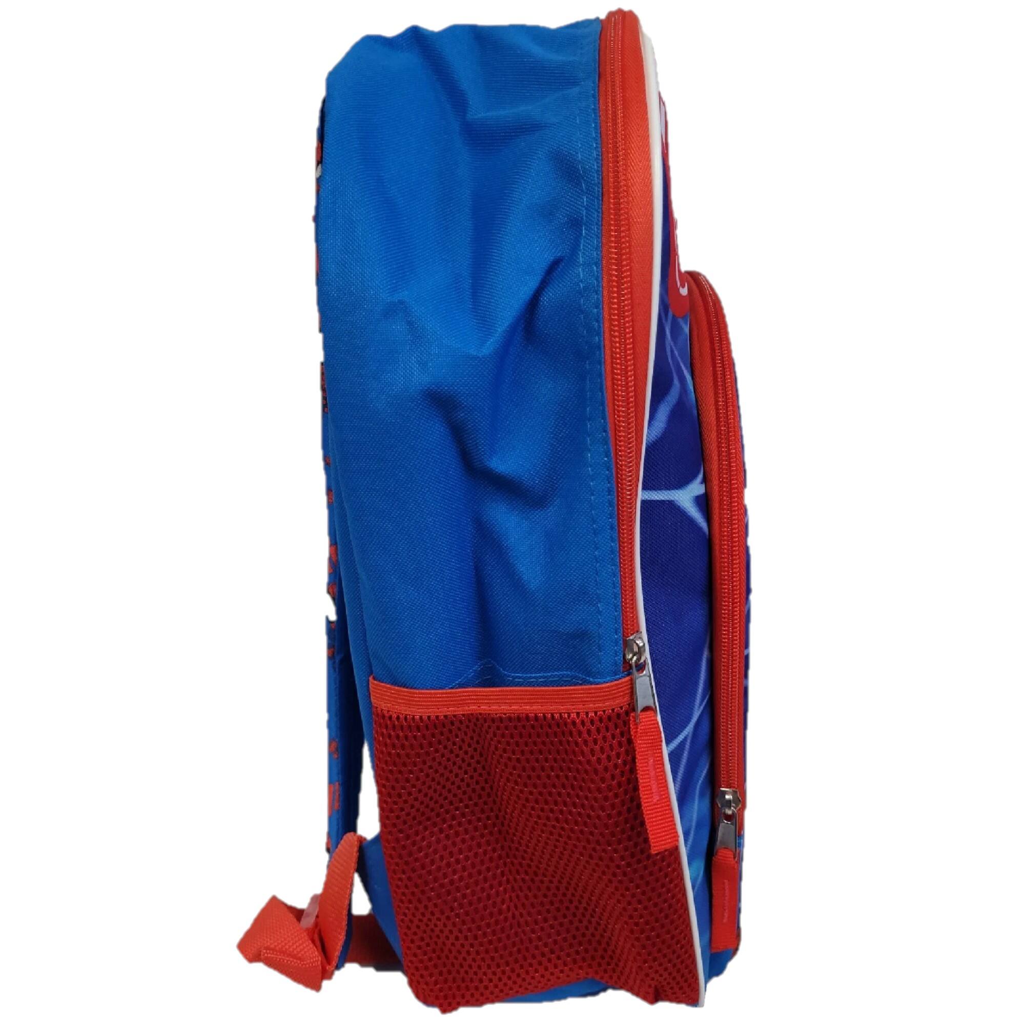 Alt View 2. Marvel - Disney Jr Marvel Spidey and his Amazing Friends 16" School Backpack with 1 Front Pocket - Blue.