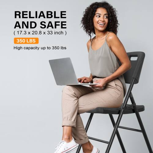 RELIABLE AND SAFE  
(17.3 x 20.8 x 33 inch)  
350 LBS  
High capacity up to 350 lbs