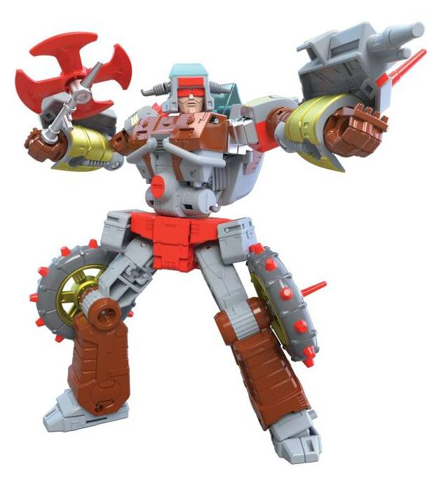 Alt View 5. Hasbro - Transformers Studio Series 86-14 Voyager Junkheap Action Figure - Red.