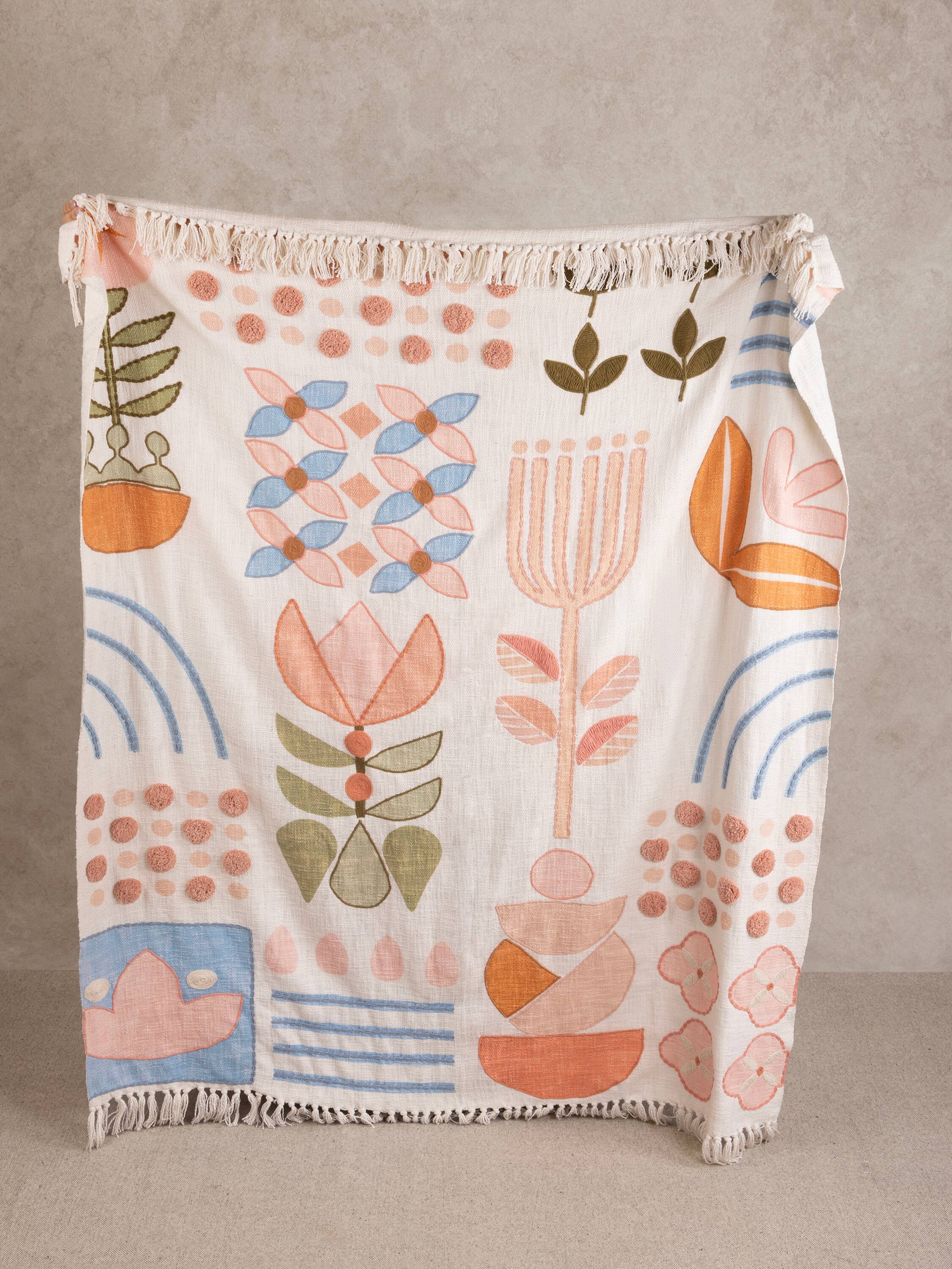 GAURI KOHLI - Joel Throw Blanket - Multicolored
