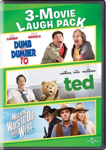Dumb and Dumber To / Ted / A Million Ways to Die in the West  - DVD