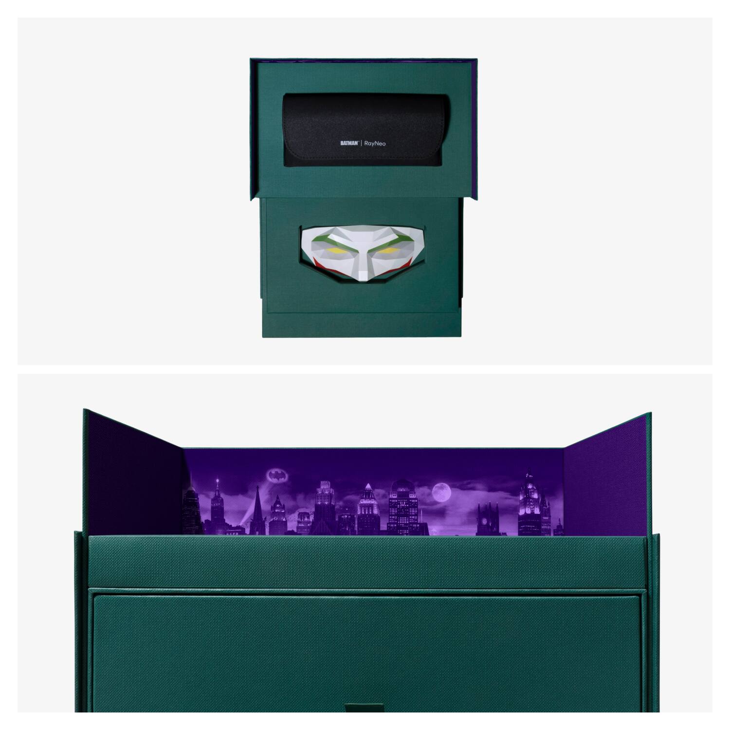 Alt View 3. RayNeo - RayNeo Air 4 Pro AR/XR Smart Glasses with HDR10 Display - Limited Chaos Edition - Joker.