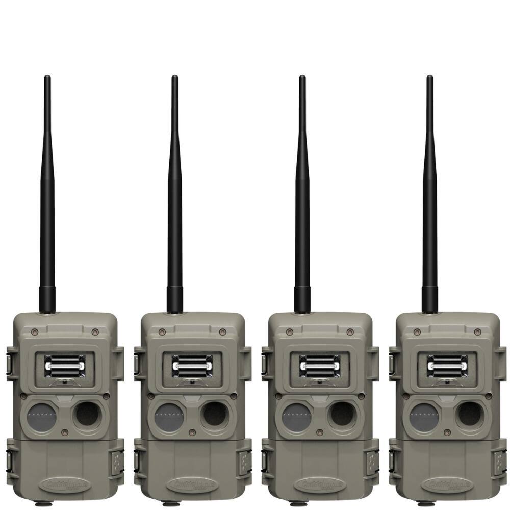 Bundle - Cuddeback - CuddeLink LL-1A (4-Pack) Wireless Strobe Trail Camera