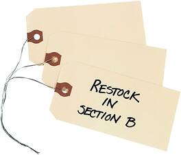 Avery - Pre-Strung Tags, 4.75 x 2.375, 1000/Box - Manila