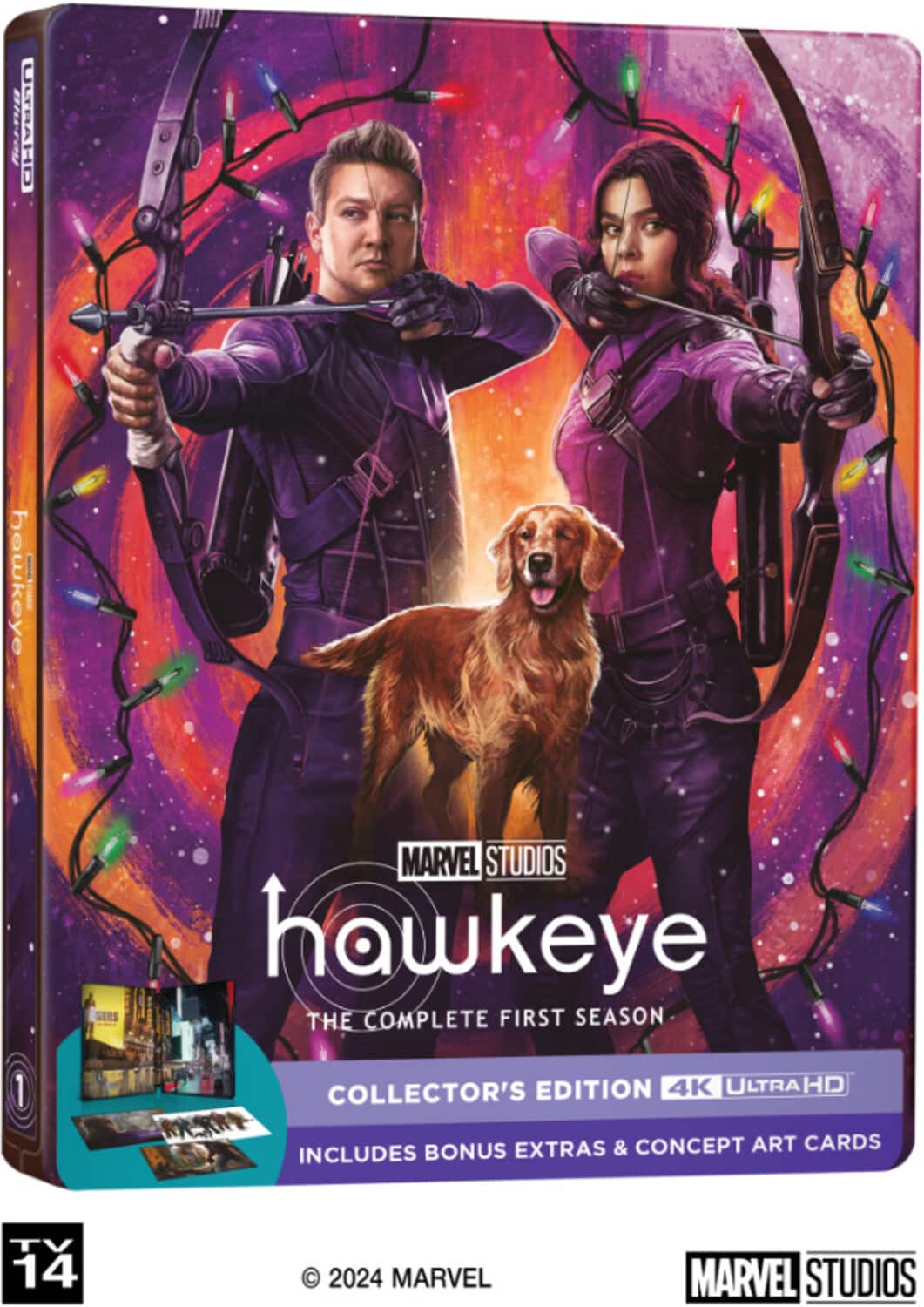 Hawkeye: The Complete First Season (Steelbook)   - 4K Blu-Ray [4K Ultra HD Blu-ray] [2 Discs]