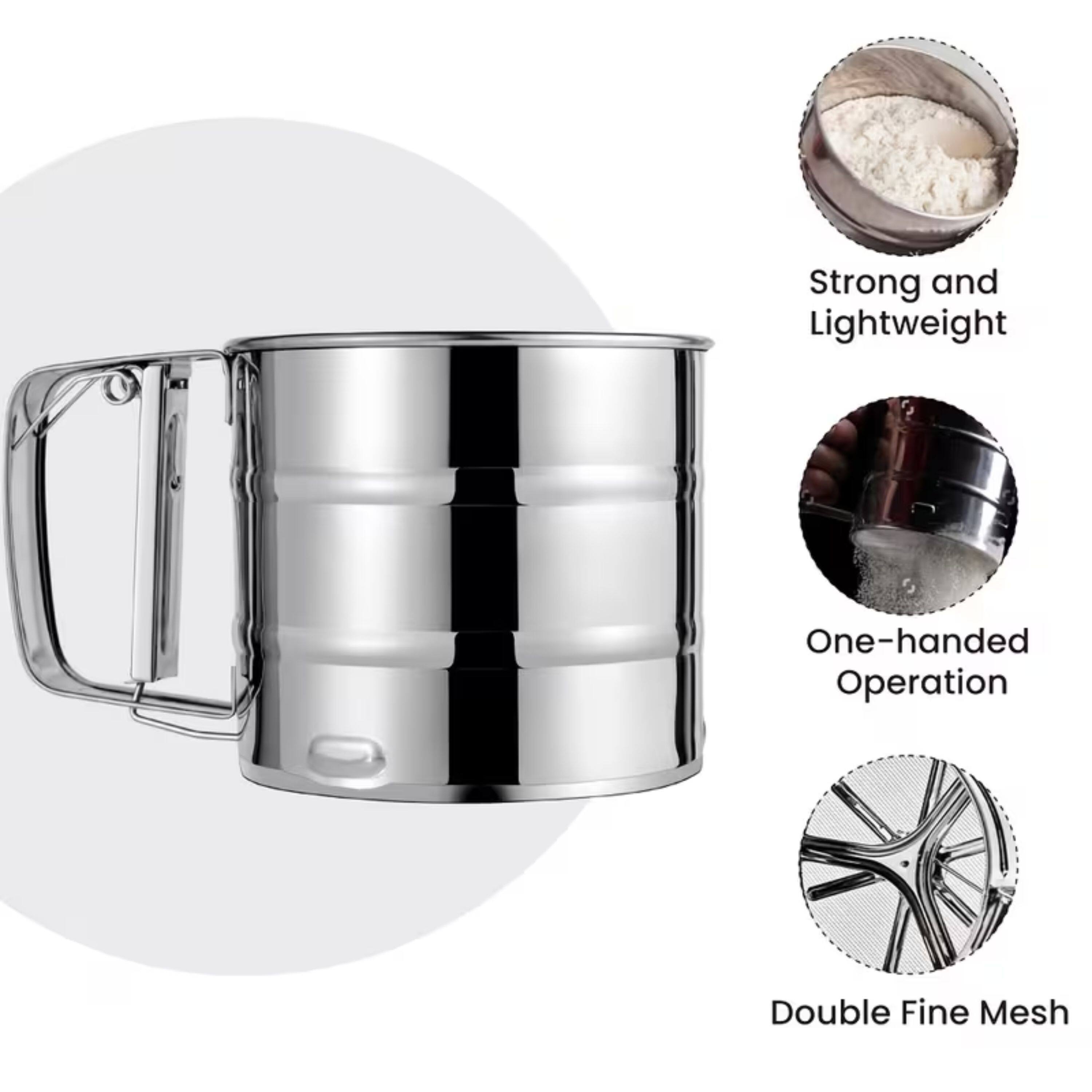 Strong and Lightweight  
One-handed Operation  
Double Fine Mesh
