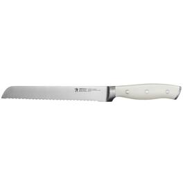 Henckels - Forged Accent 8-inch Bread Knife - White Handle - Stainless Steel