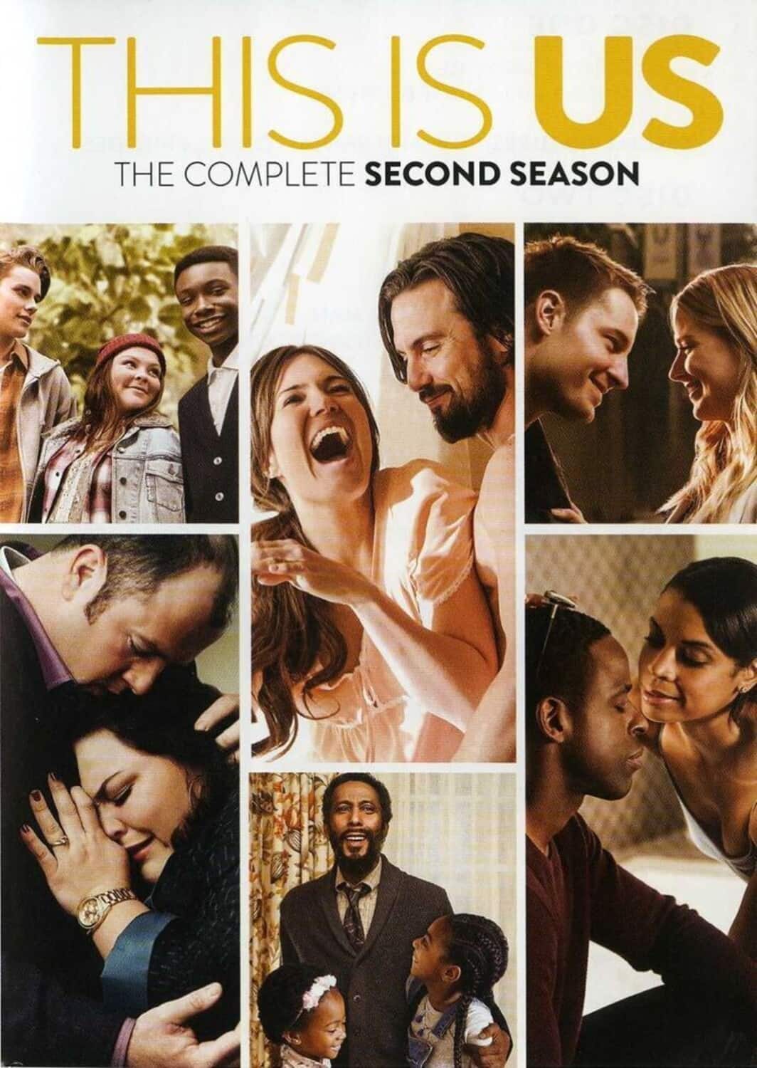 Front. This Is Us: The Complete Second Season   - DVD.