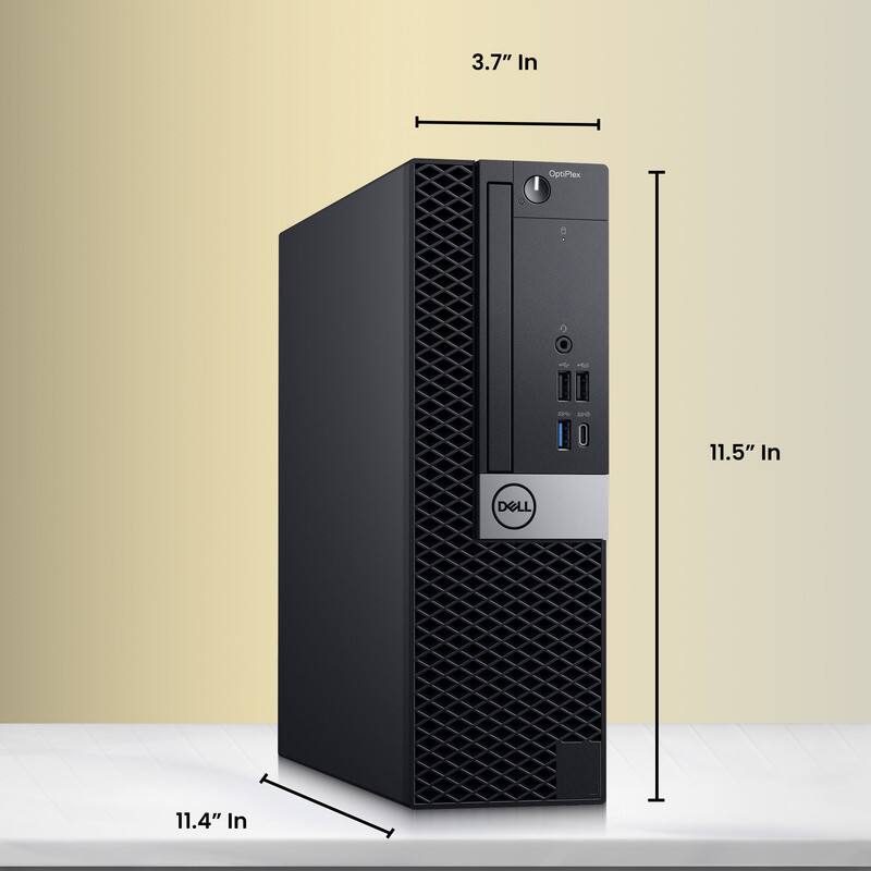 3.7" In  
OptiPlex  
11.5" In  
DELL  
11.4" In