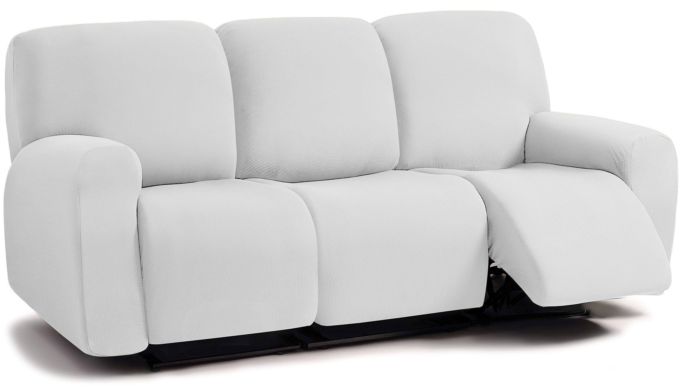 Ivory 3 Seater Recliner Cover