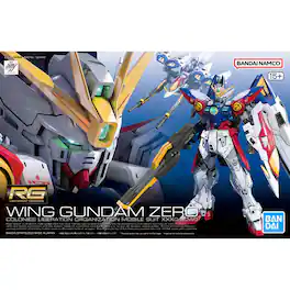 BANDAI NAMCO Entertainment - Gundam RG 1/144 #43 Wing Gundam Zero - #43 Xxxg-00w00 Wing Gundam Zero