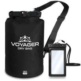 EcoGear FX - Voyager Waterproof 20L Dry Bag - Black