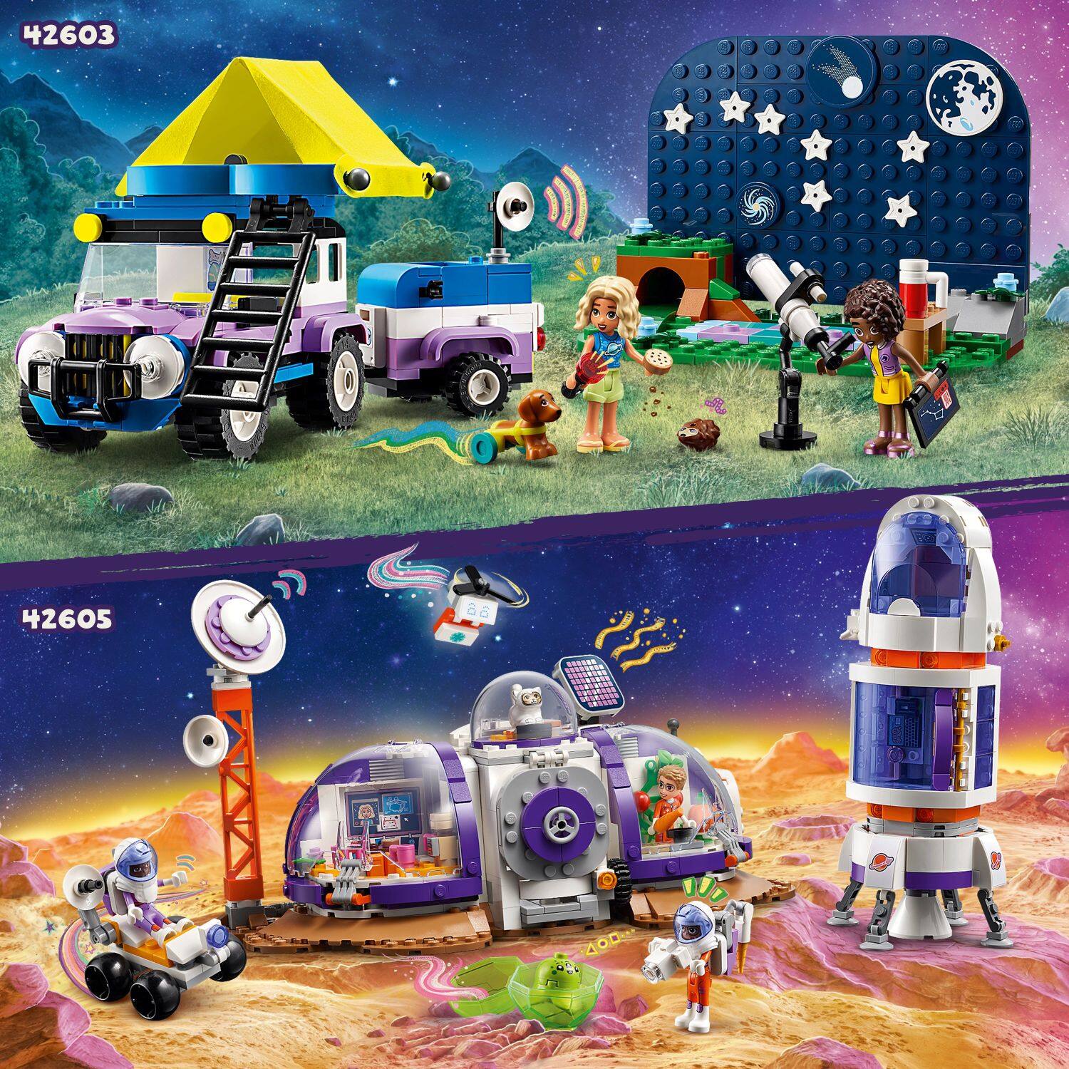 LEGO Friends Stargazing Camping Vehicle Adventure Toy 42603 6470669