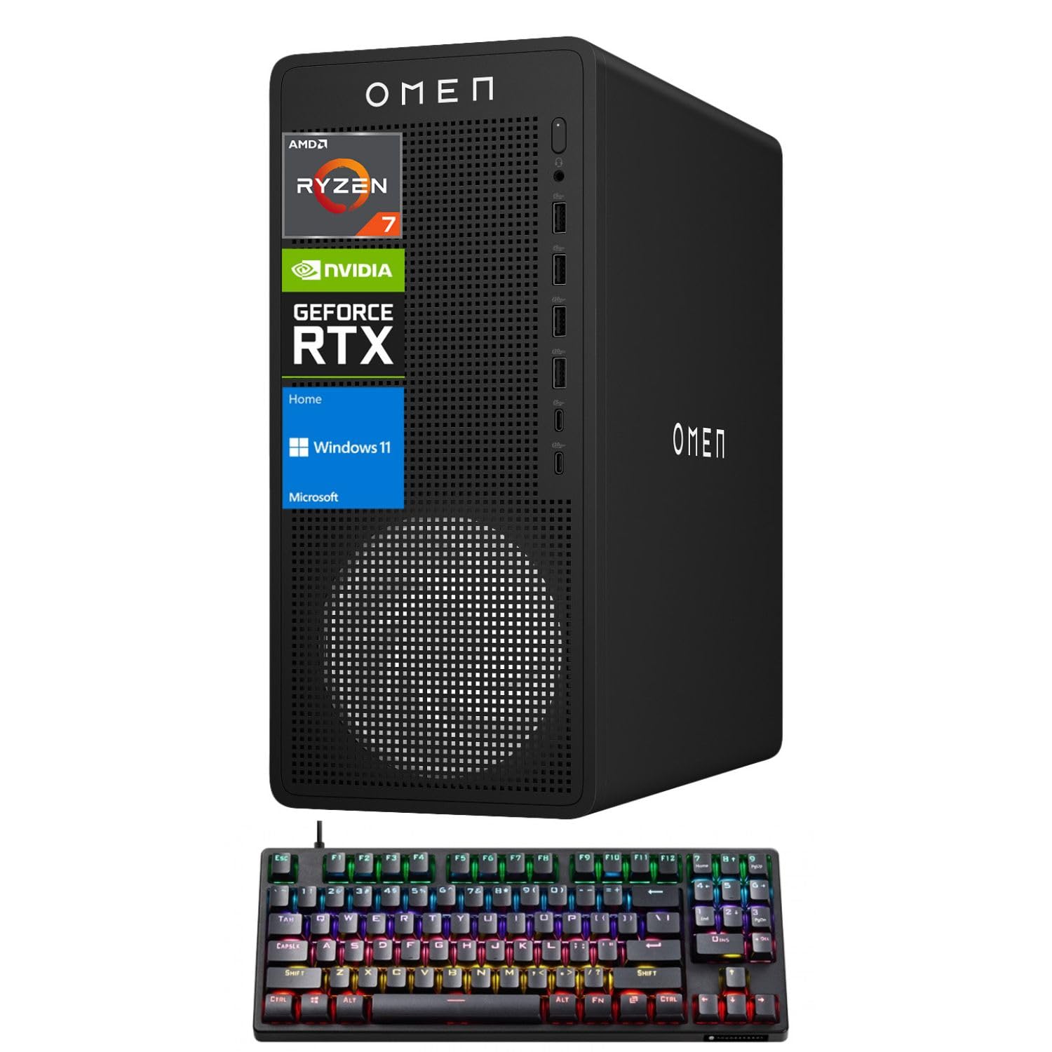 AMD Ryzen 7  
NVIDIA GeForce RTX  
Home  
Windows 11  
Microsoft
