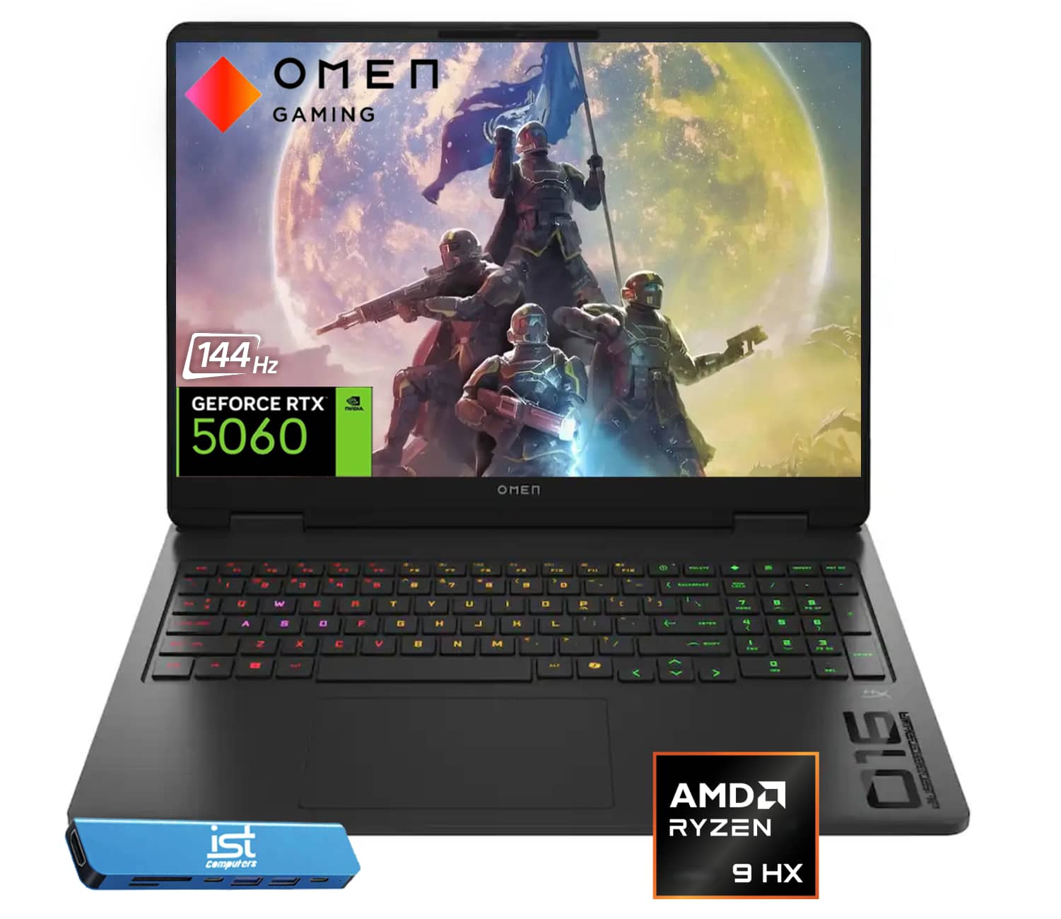 OMEN GAMING 144 Hz GEFORCE RTX 5060  
AMD RYZEN 9 HX