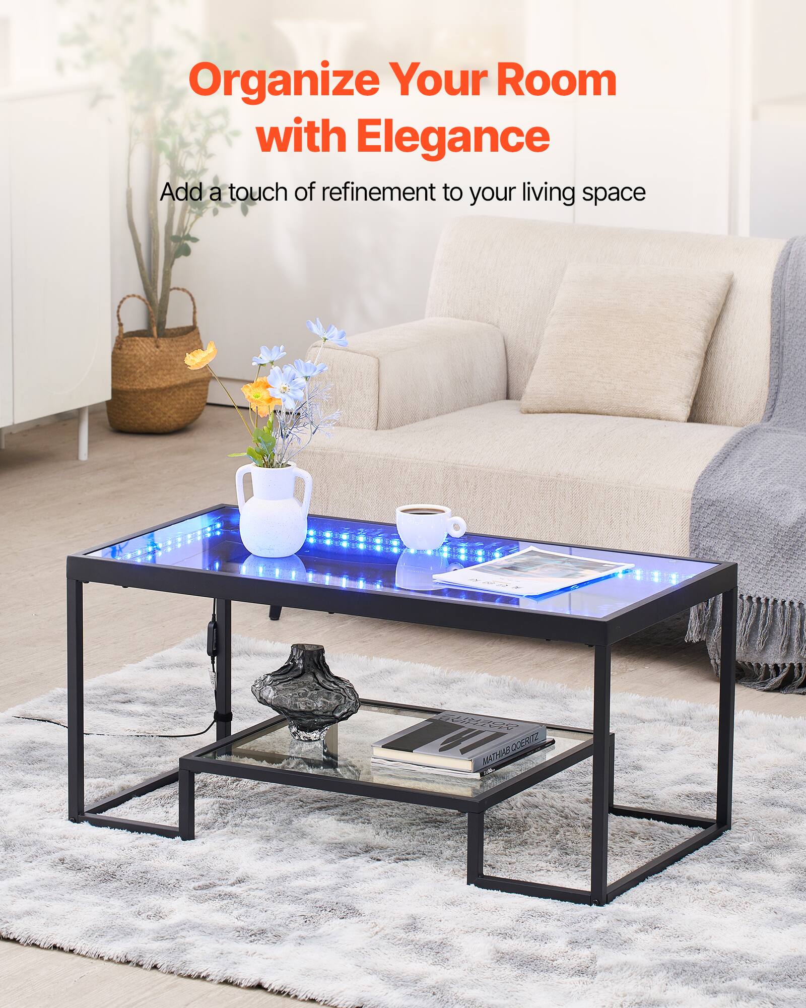 Organize Your Room with Elegance  
Add a touch of refinement to your living space