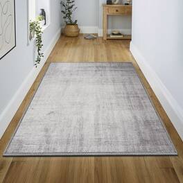 Sorbus - 3x5 Area Rug for Entryway, Machine Washable, Non-Slip, Vintage Rug - Low Pile Non-Shedding Indoor Rugs - Lines