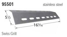 Music City Metals - MCM909550115 HEAT PLATE, SS, 16.1875 X 5.5