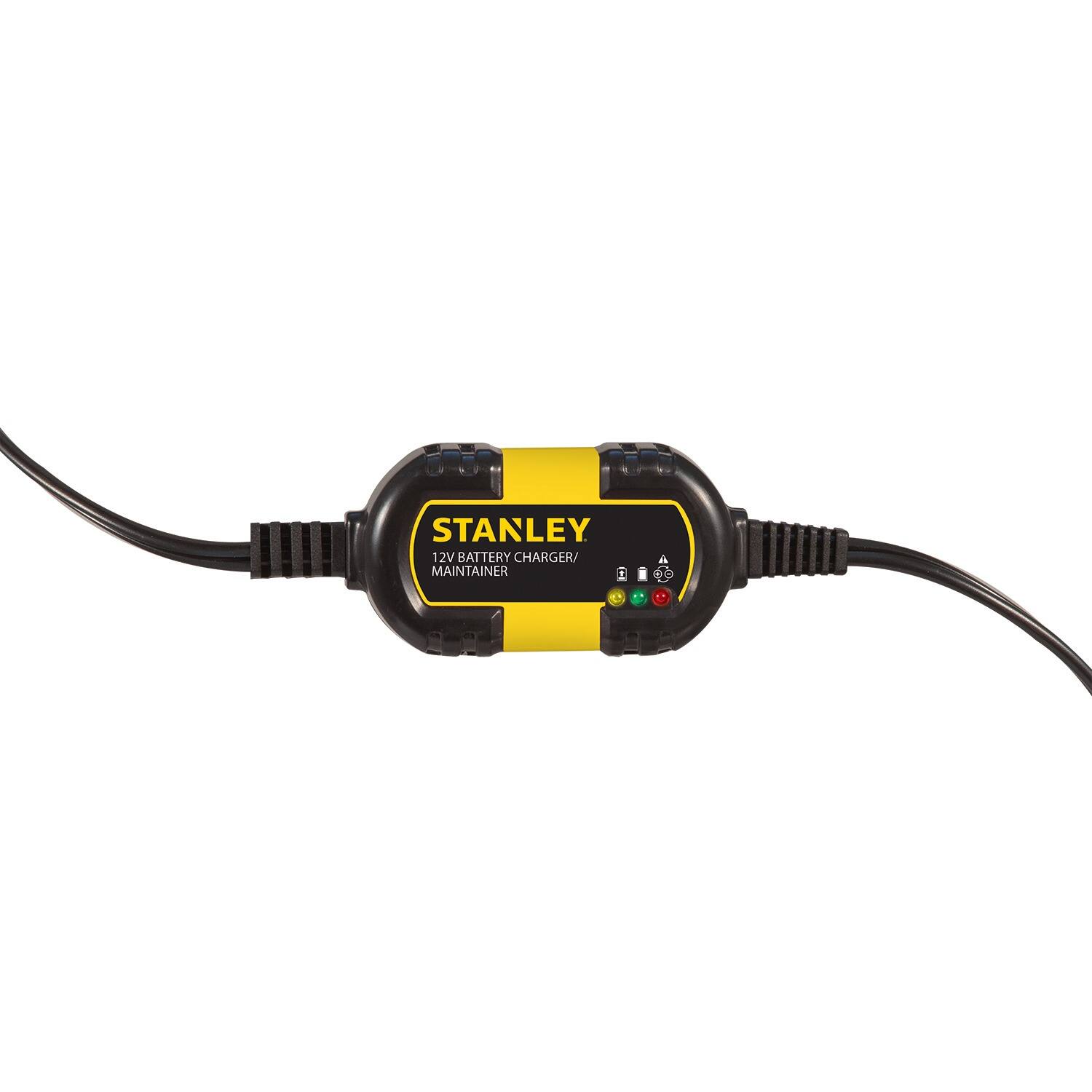 Stanley - Bm1s 12-volt 1-amp Battery Charger/maintainer, Bm1s - Black