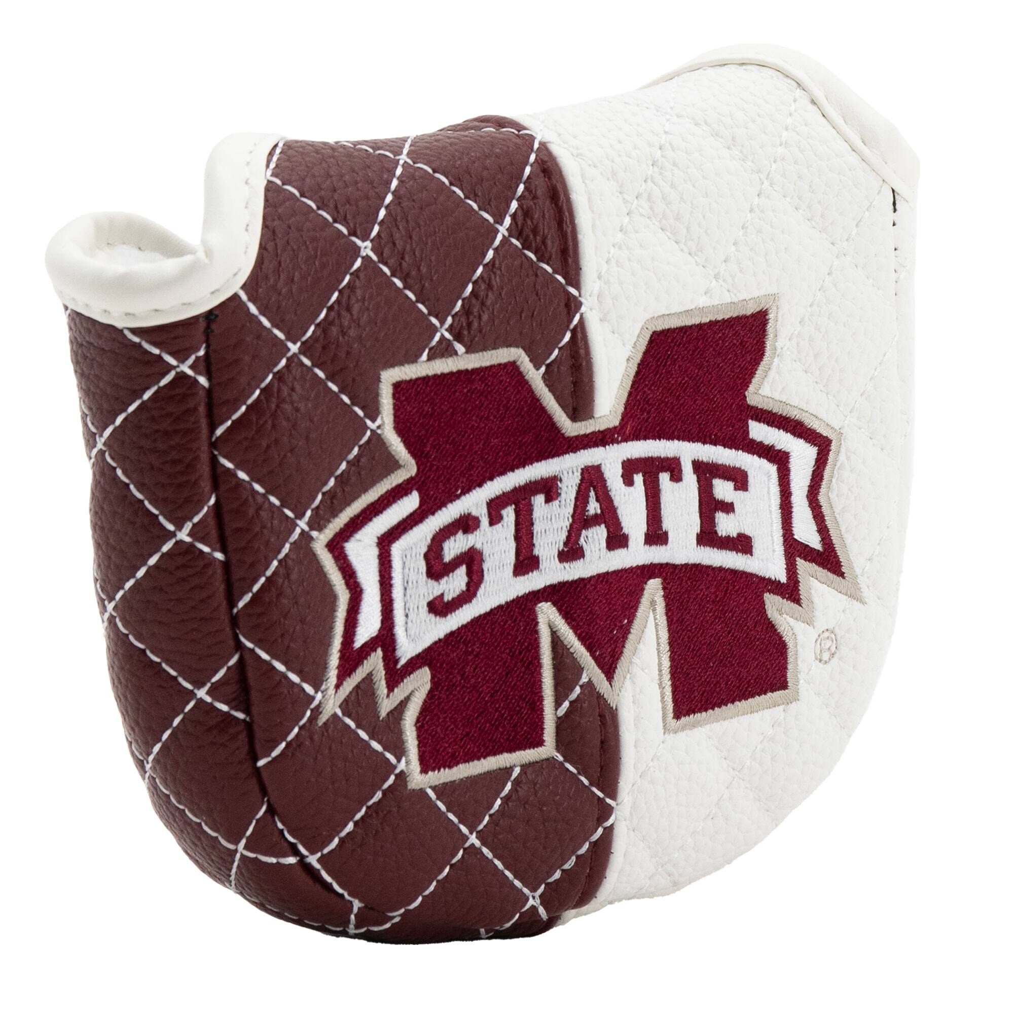 Alt View 2. Team Golf - Mississippi State Bulldogs Quilted Mallet Putter Cover - Multicolor.