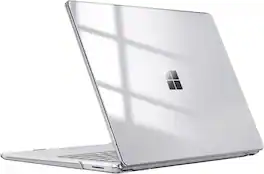 Fintie - Case for 15" Microsoft Surface Laptop 5 4 3 with Metal Keyboard (Model: 1872/1873/1953/1979) Snap On Hard Shell Cover - Crystal Clear