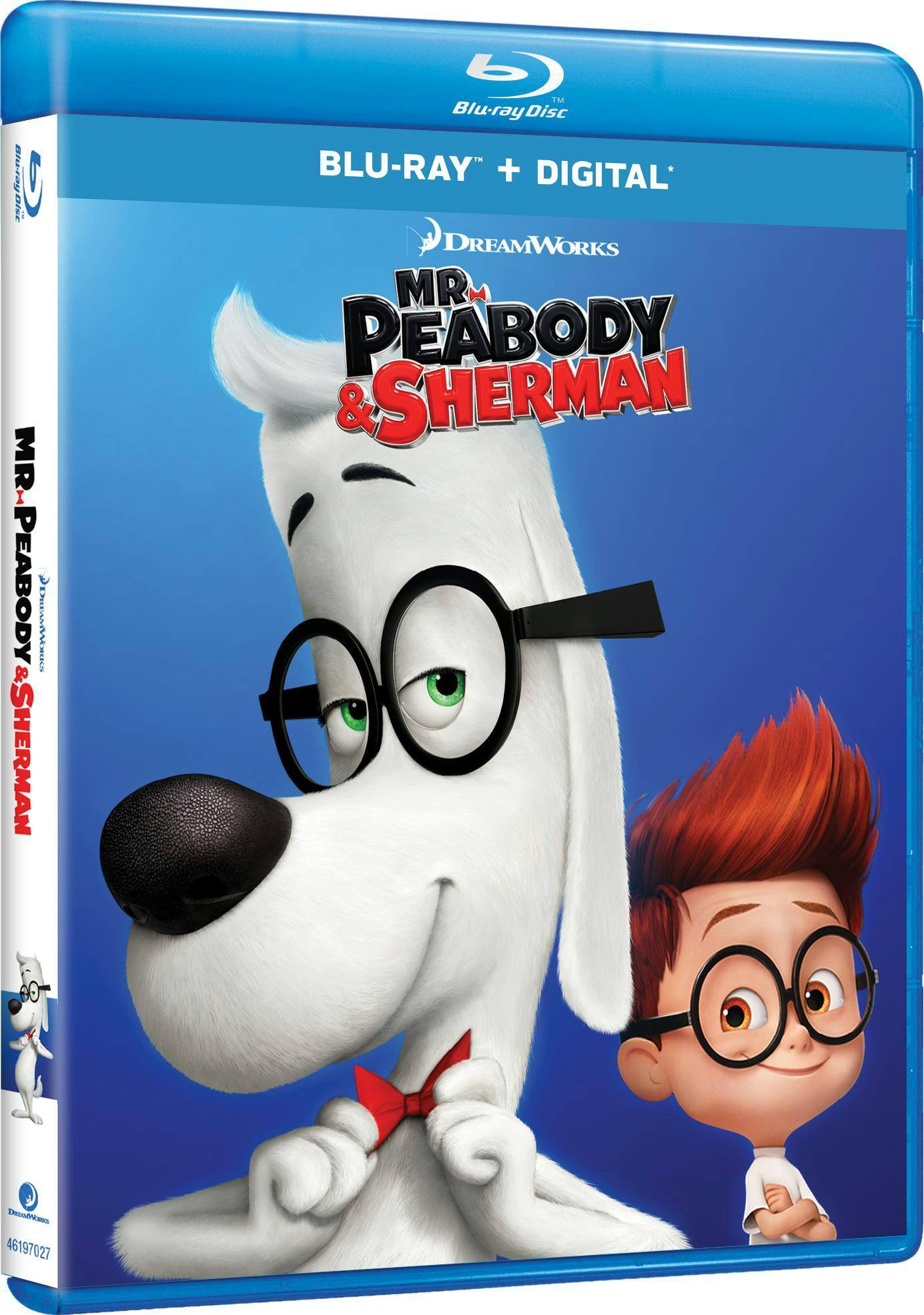 Angle. Mr. Peabody and Sherman (Blu-ray New Box Art) [Blu-ray].
