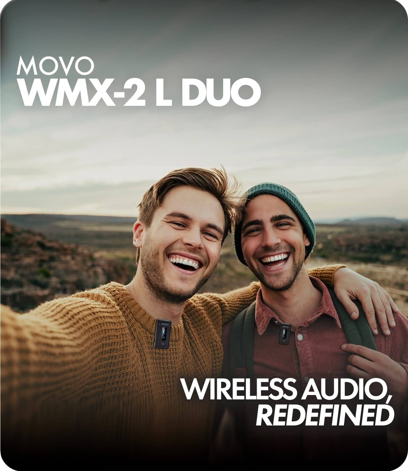 MOVO WMX-2 L DUO

WIRELESS AUDIO, REDEFINED