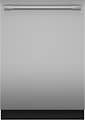 Thermador - Emerald 24" Top Control Smart Built-In Stainless Steel Tub Dishwasher with 3rd Rack and Professional Handle, 48 dBA - Stainless Steel