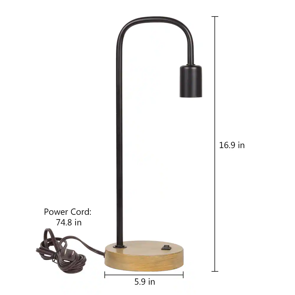 16.9 in  
Power Cord: 74.8 in  
5.9 in