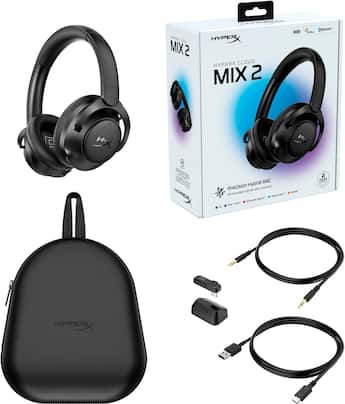 HyperX Cloud MIX 2 Dual Wireless Gaming Headset for PC, PS5, PS4 HyperX Cloud MIX 2 Dual Wireless Gaming Headset for PC, PS5, PS4