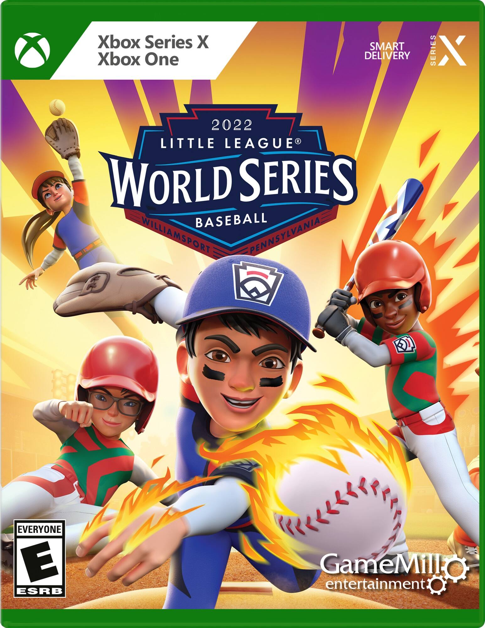 Front. GameMill Entertainment - Little League World Series.