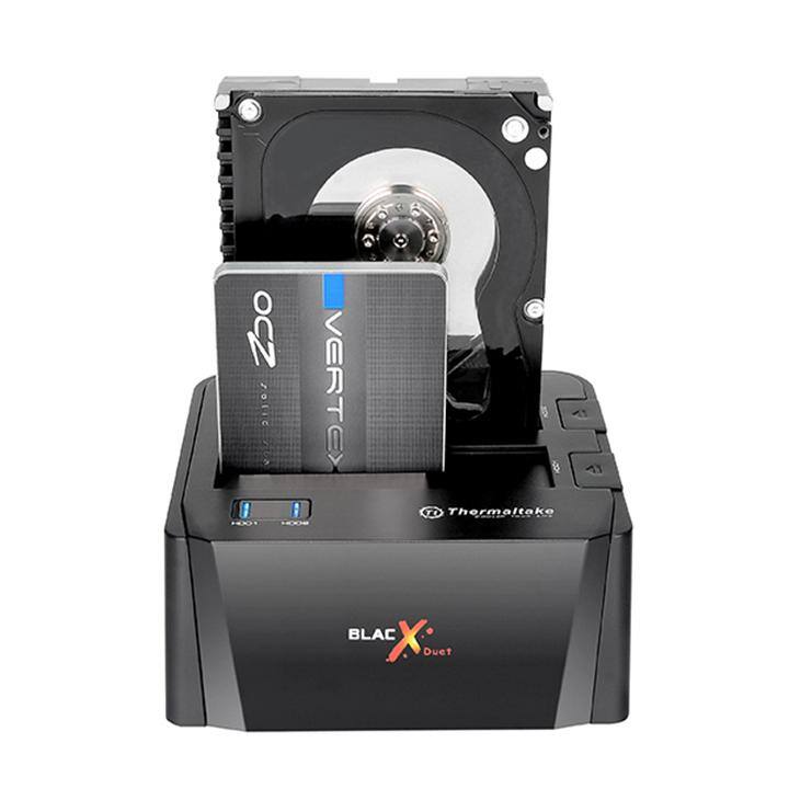 OCZ VERTEx  
Thermaltake  
BLACK X Duet