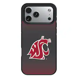 Keyscaper - NCAA - Washington State Cougars Bump Case with 8.2ft Drop Protection - 15 - Black